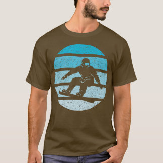 Snowboard Retro  Cool Snowboarding Winter S T-shirt