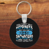 Snowboard  Retro die je niet kunt kopen Sleutelhanger (Voorkant)