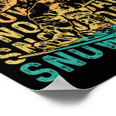 Snowboard  Retro Snowboard Poster (Hoek)