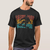 Snowboard Retro Snowboarder T-shirt (Voorkant)