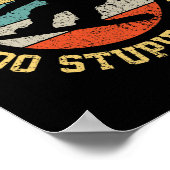 Snowboard Retro Vintage Poster (Hoek)