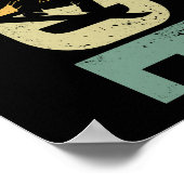 Snowboard Ride  Retro Poster (Hoek)