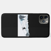 Snowboard Scene Winter Sport Case-Mate iPhone Case (Achterkant (horizontaal))