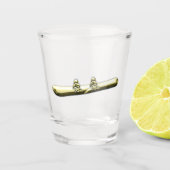 Snowboard Shot Glas (Voorkant)