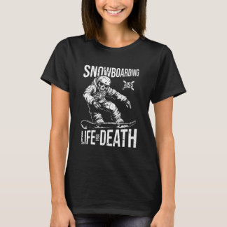 Snowboard Skeleton Snowboarding - Winter Sports Sn T-shirt