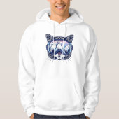Snowboard / Ski Cat Hoodie (Voorkant)