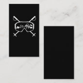 Snowboard Ski Goggles Snow Sport Mountains Visitekaartje (Voorkant / Achterkant)