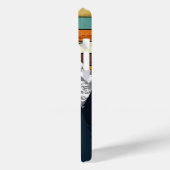 Snowboard Skiën Bergskipistes Retro Naam Case-Mate iPhone Case (Achterkant / Links)