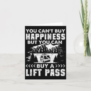 Snowboard skilift  die je niet kunt kaart