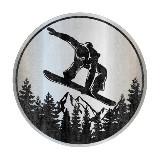 snowboard snijplank (Voorkant)