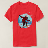 Snowboard Snow T-shirt (Design voorkant)