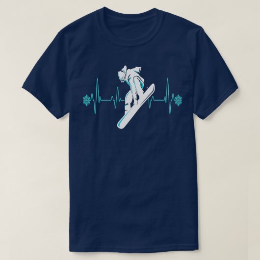 Snowboard - Snowboard Gift Snowboarding T-shirt (Design voorkant)