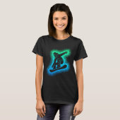 Snowboard Snowboard Kinder Jongens Mannen T-shirt (Voorkant volledig)