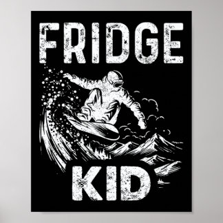 Snowboard Snowboard Koelkast Kind Poster