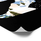 Snowboard Snowboard Mountains Poster (Hoek)