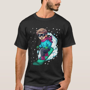 Snowboard snowboarden 8 t-shirt