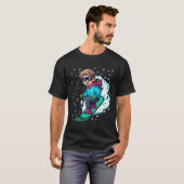 Snowboard snowboarden 8 t-shirt (Voorkant volledig)