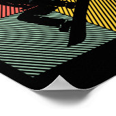 Snowboard Snowboarden Skilift Snowboarder Poster (Hoek)