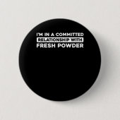 Snowboard Snowboarden Wintersport - Snowboarder Ronde Button 5,7 Cm (Voorkant)