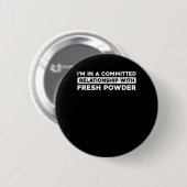 Snowboard Snowboarden Wintersport - Snowboarder Ronde Button 5,7 Cm (Voorkant /achterkant)