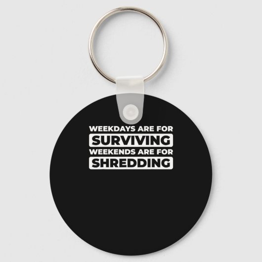 Snowboard Snowboarden Wintersport - Snowboarder Sleutelhanger (Voorkant)