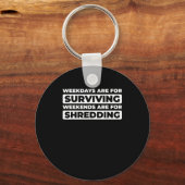 Snowboard Snowboarden Wintersport - Snowboarder Sleutelhanger (Voorkant)