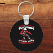 Snowboard - Snowboarden Wintersport Snowboarder Sleutelhanger (Voorkant)