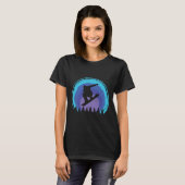Snowboard Snowboarder Silhouette Grun T-shirt (Voorkant volledig)