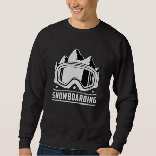 Snowboard Snowboarder Snowboarden Sneeuw Grappig c Trui
