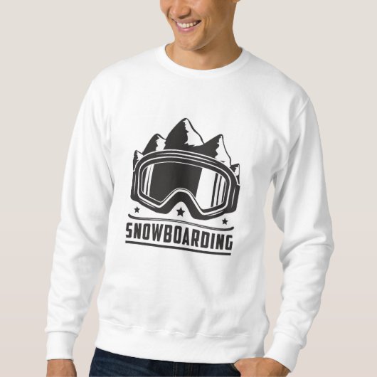 Snowboard Snowboarder Snowboarden Sneeuwcadeau Ide Trui (Voorkant)