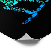 Snowboard Snowboarder Snowboarding Mannen Boys Kin Poster (Hoek)