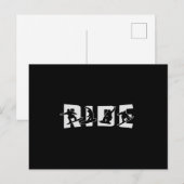 Snowboard Snowboarder Wintercadeau Briefkaart (Voorkant / Achterkant)