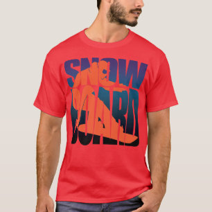 Snowboard, Snowboarding, Mannen Women & Kinder, Wi T-shirt