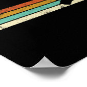 Snowboard Snowboarding  Retro Poster (Hoek)