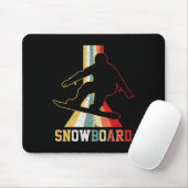 Snowboard Snowboarding Snowboarder Muismat (Met muis)