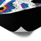 Snowboard Snowboarding Snowboarder Poster (Hoek)