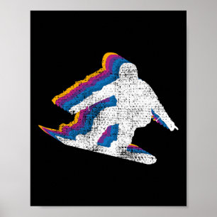 Snowboard Snowboarding Snowboarder Poster