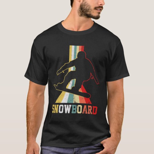 Snowboard Snowboarding Snowboarder T-shirt (Voorkant)