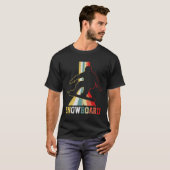 Snowboard Snowboarding Snowboarder T-shirt (Voorkant volledig)