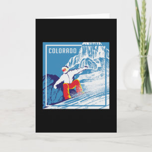 Snowboard Snowboarding Snowboarder Winter Gift Kaart