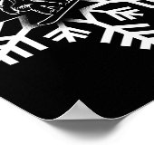 Snowboard Snowflake  Poster (Hoek)