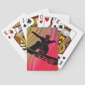 Snowboard Speelkaarten (Achterkant)