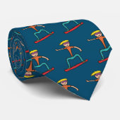 Snowboard Stropdas (Opgerold)