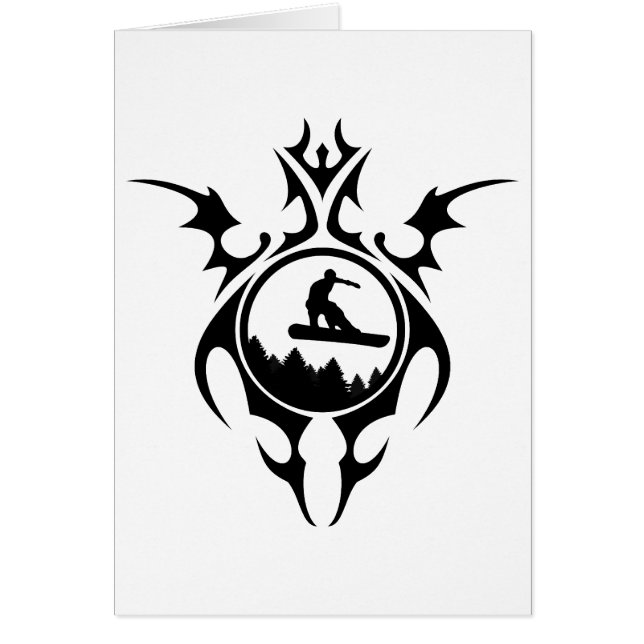 snowboard. tribalz. (Voorkant)