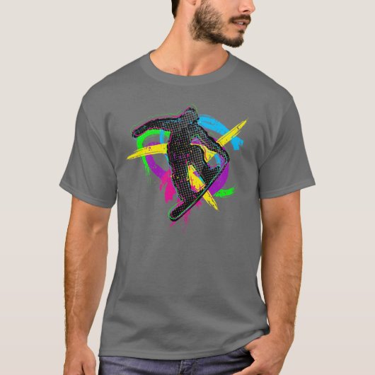 Snowboard Trick T-shirt (Voorkant)