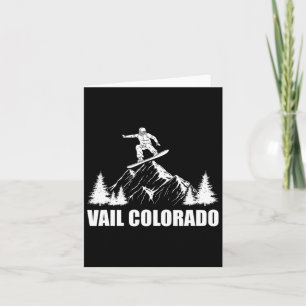 Snowboard Vail Colorado Snowboarden Kaart