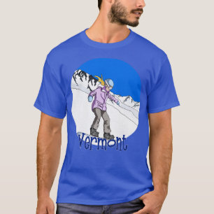 Snowboard Vermont T-shirt