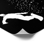 Snowboard - Winter Snowboarden Freestyle snowboard Poster (Hoek)