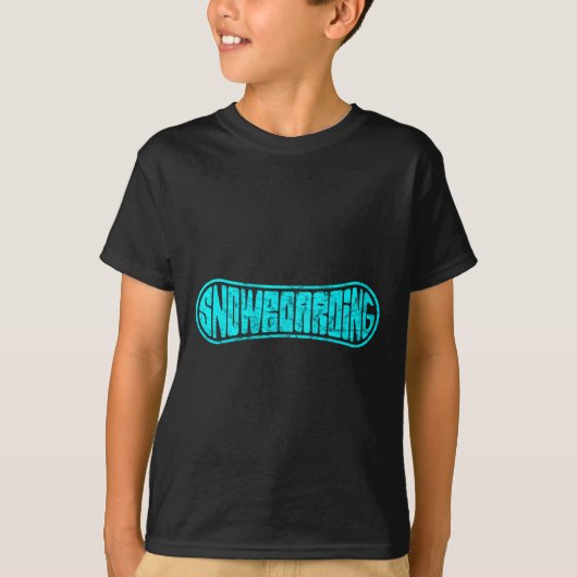 Snowboard Wintersport Snowbo T-shirt (Voorkant)