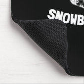 Snowboard Wintersport - Snowboarder Muismat (Hoek)